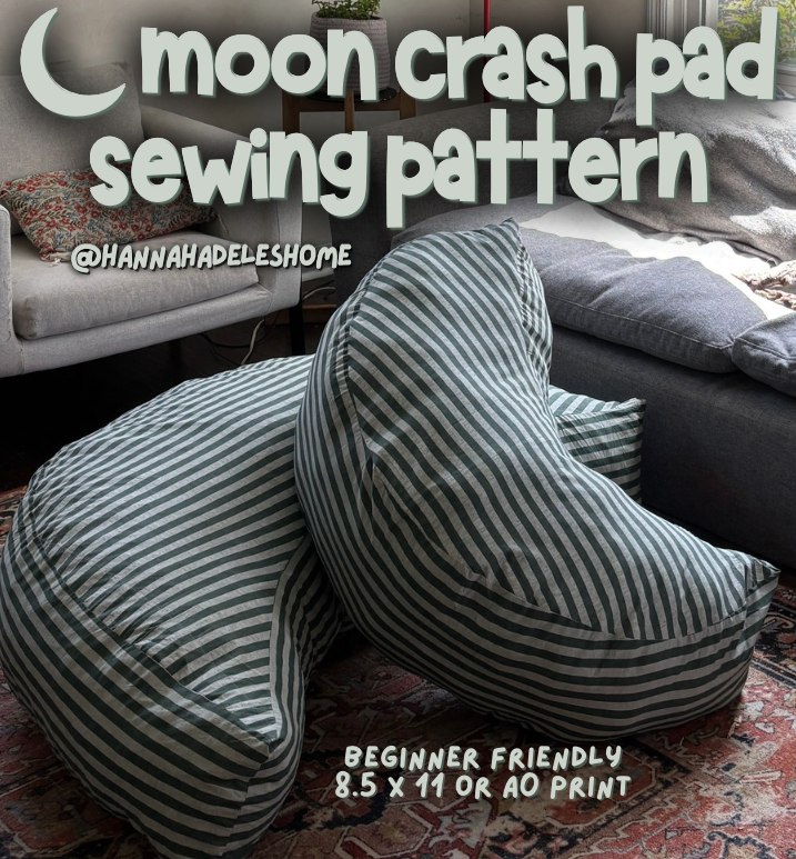 Moon Crash Pad Sewing Pattern